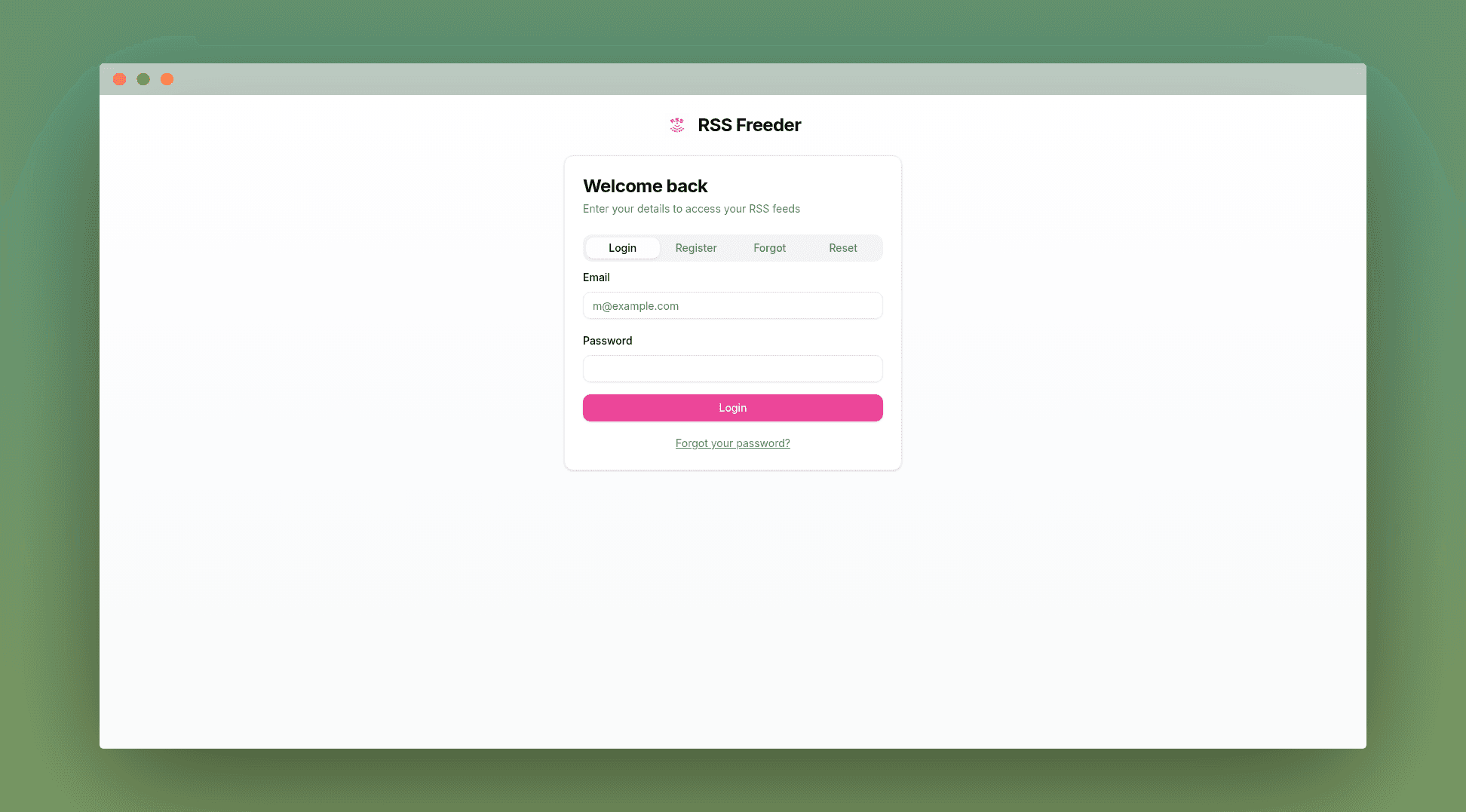 RSS Freeder